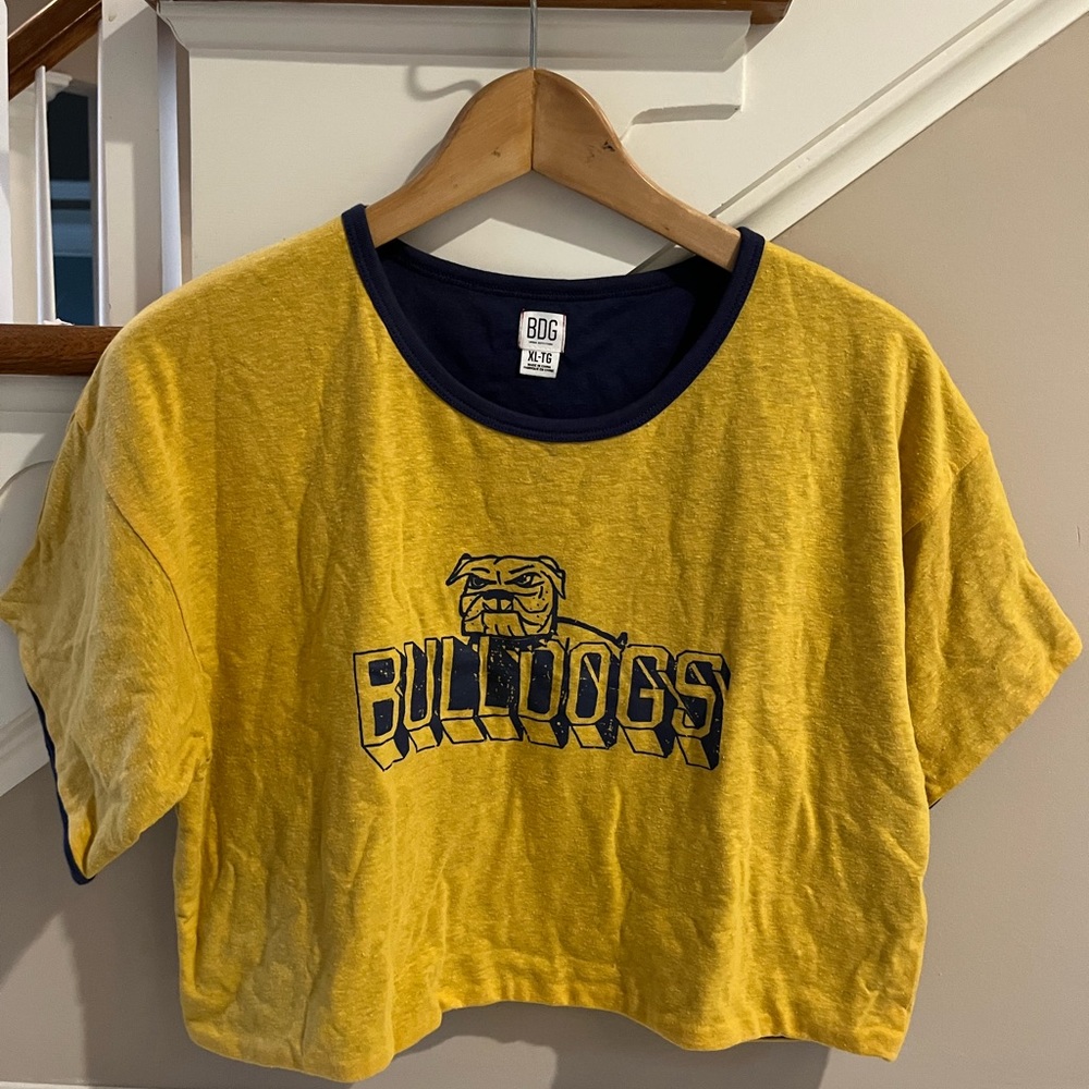 Urban Outfitters Bulldog Crop Top